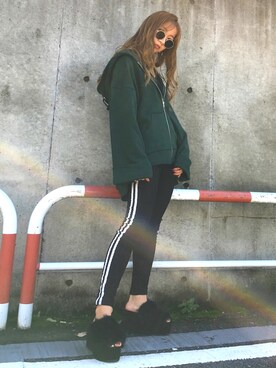 HARUKAさん（レディース・156cm）の秋コーディネート