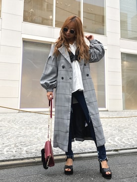 HARUKAさん（レディース・156cm）の秋コーディネート