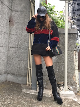 HARUKAさん（レディース・156cm）の秋コーディネート