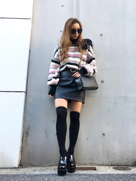 HARUKAさん（レディース・156cm）の秋コーディネート