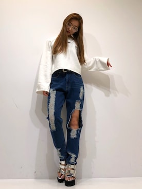 HARUKAさん（レディース・156cm）の春コーディネート
