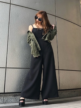 HARUKAさん（レディース・156cm）の春コーディネート