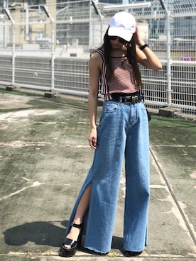 HARUKAさん（レディース・156cm）の春コーディネート