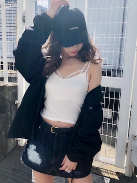 HARUKAさん（レディース・156cm）の春コーディネート