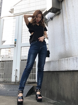 HARUKAさん（レディース・156cm）の春コーディネート