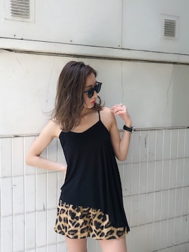 「ENVYM（アンビー）のアイテム」を使った、HARUKAさん（レディース・156cm）の春コーディネート