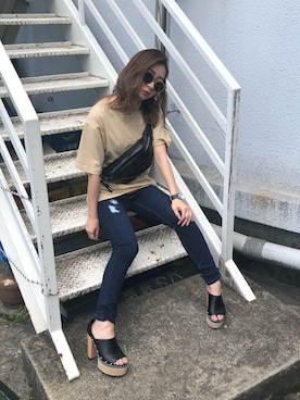 HARUKAさん（レディース・156cm）の春コーディネート