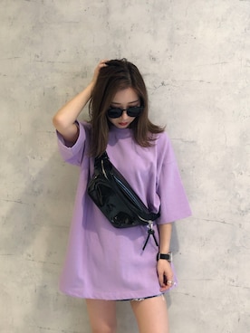 HARUKAさん（レディース・156cm）の夏コーディネート