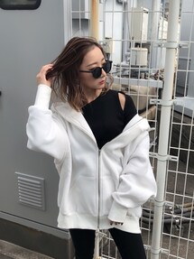 ENVYM（アンビー）の「バックボックスロゴPK（パーカー）」 - WEAR
