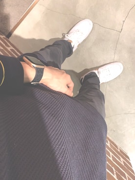 「UNIQLO（ユニクロ）のアイテム（Tシャツ/カットソー、その他）」を使った、Naokiさん（メンズ・168cm）の冬コーディネート