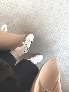 「VANS（バンズ）のアイテム（シューズ、ホワイト系）」を使った、Naokiさん（メンズ・168cm）の冬コーディネート