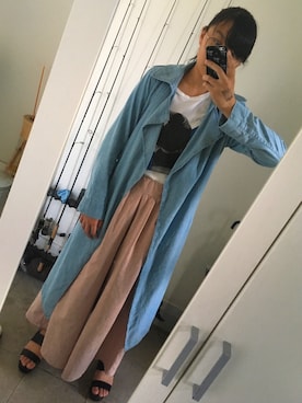 「EGOIST（エゴイスト）のアイテム（財布/小物）」を使った、カロさん（レディース・167cm）の春コーディネート