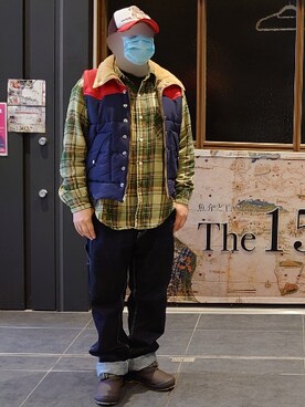 Columbia コロンビア のブーツを使ったメンズ人気ファッションコーディネート Wear