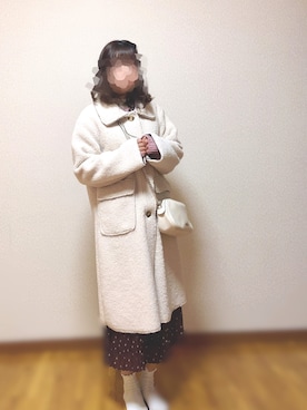 「ヴァニーユー」｜yuyuさん（レディース・154cm）の冬コーディネート