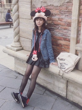 眞白桃々(ましろもも)さんのコーディネート