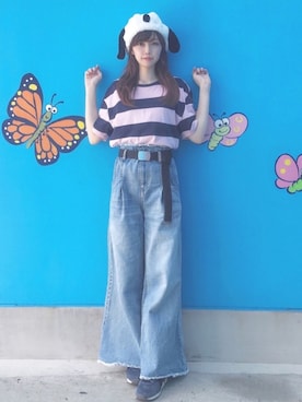 眞白桃々(ましろもも)さんのコーディネート