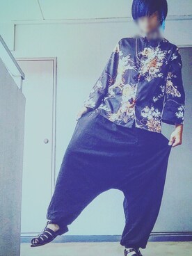 glassさん（メンズ・175cm）の夏コーディネート