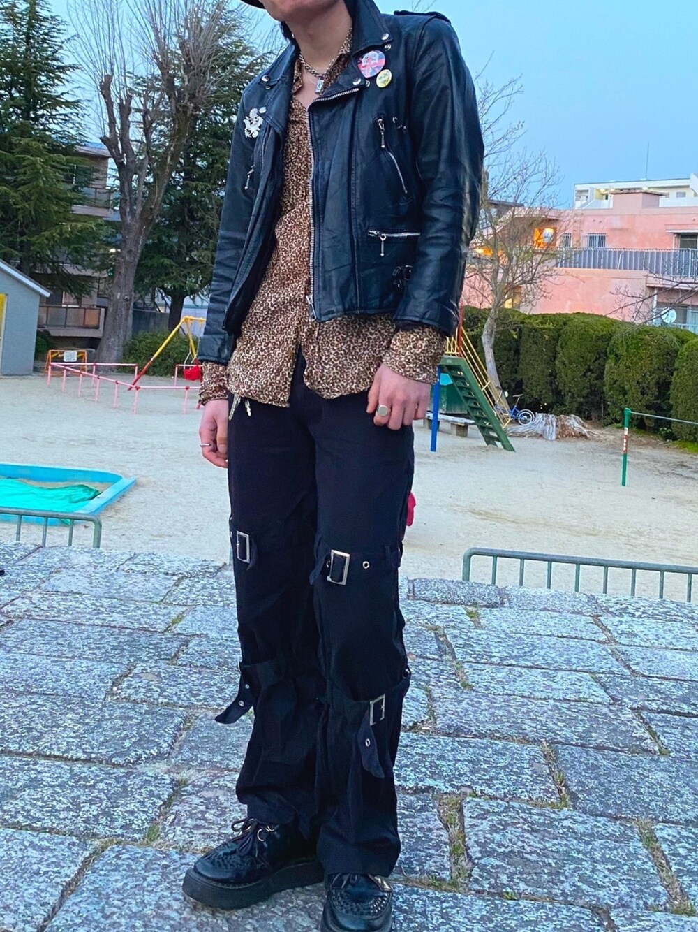 「Vivienne Westwood MANのアイテム（シャツ/ブラウス、その他）」を使った、KZさん（メンズ・178cm）の夏コーディネートの1枚目の写真
