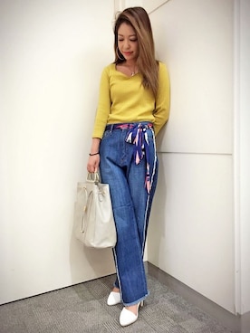 VENCE EXCHANGE LADIES STAFFさん（レディース・160cm）の冬コーディネート