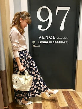 VENCE EXCHANGE LADIES STAFFさん（レディース・160cm）の冬コーディネート