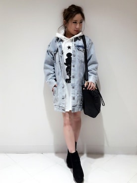 「ミッキー」｜VENCE EXCHANGE LADIES STAFFさん（レディース・160cm）の春コーディネート