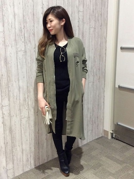 VENCE EXCHANGE LADIES STAFFさん（レディース・160cm）の春コーディネート