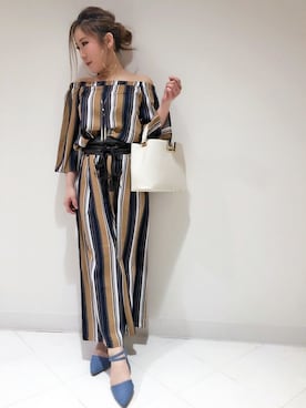 VENCE EXCHANGE LADIES STAFFさん（レディース・160cm）の春コーディネート