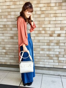 VENCE EXCHANGE LADIES STAFFさん（レディース・160cm）の春コーディネート