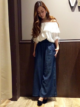 VENCE EXCHANGE LADIES STAFFさん(レディース・160cm)の春コーディネート