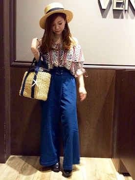 VENCE EXCHANGE LADIES STAFFさん（レディース・160cm）の春コーディネート