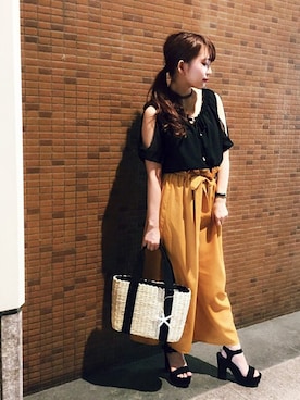 VENCE EXCHANGE LADIES STAFFさん(レディース・160cm)の春コーディネート