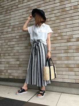 VENCE EXCHANGE LADIES STAFFさん(レディース・160cm)の夏コーディネート