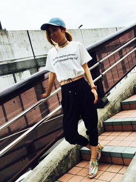 VENCE EXCHANGE LADIES STAFFさん（レディース・160cm）の夏コーディネート