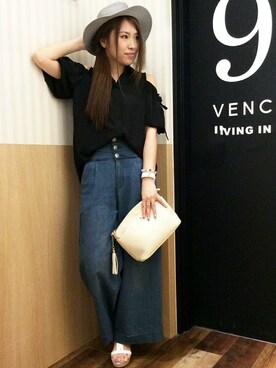 VENCE EXCHANGE LADIES STAFFさん（レディース・160cm）の夏コーディネート