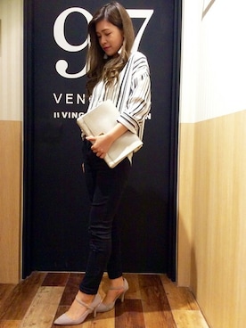 VENCE EXCHANGE LADIES STAFFさん（レディース・160cm）の夏コーディネート