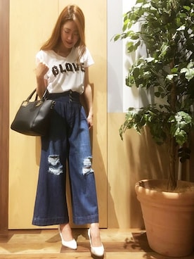 VENCE EXCHANGE LADIES STAFFさん（レディース・160cm）の夏コーディネート