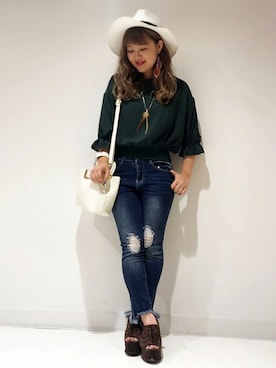 VENCE EXCHANGE LADIES STAFFさん（レディース・160cm）の夏コーディネート