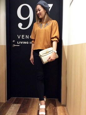 VENCE EXCHANGE LADIES STAFFさん（レディース・160cm）の夏コーディネート