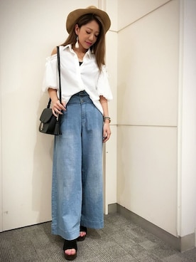 VENCE EXCHANGE LADIES STAFFさん（レディース・160cm）の夏コーディネート