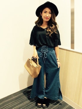 VENCE EXCHANGE LADIES STAFFさん（レディース・160cm）の夏コーディネート