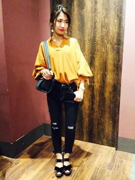 VENCE EXCHANGE LADIES STAFFさん（レディース・160cm）の秋コーディネート