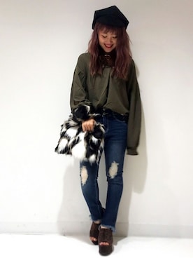 VENCE EXCHANGE LADIES STAFFさん（レディース・160cm）の秋コーディネート