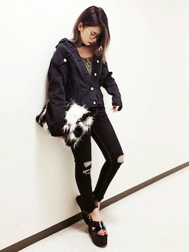 VENCE EXCHANGE LADIES STAFFさん（レディース・160cm）の秋コーディネート