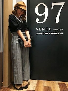 VENCE EXCHANGE LADIES STAFFさん（レディース・160cm）の秋コーディネート