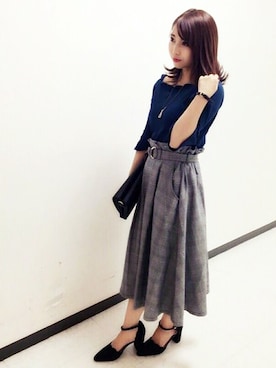 VENCE EXCHANGE LADIES STAFFさん（レディース・160cm）の秋コーディネート