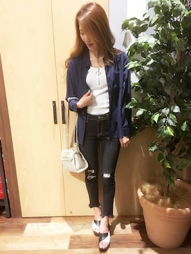 VENCE EXCHANGE LADIES STAFFさん（レディース・160cm）の秋コーディネート