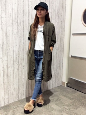 VENCE EXCHANGE LADIES STAFFさん（レディース・160cm）の秋コーディネート