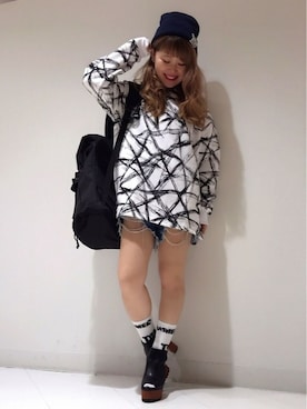 「anello（アネロ）のアイテム」を使った、VENCE EXCHANGE LADIES STAFFさん（レディース・160cm）の冬コーディネート