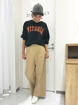 VENCE EXCHANGE LADIES STAFFさん（レディース・160cm）の冬コーディネート