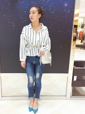 VENCE EXCHANGE LADIES STAFFさん（レディース・160cm）の冬コーディネート